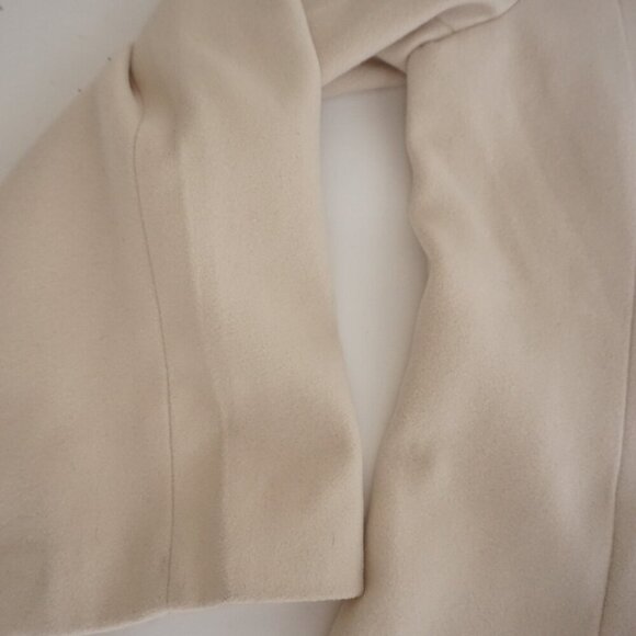 Fendi Moglia Beige Cashmere Fleece Zip Up Lightweight Blazer Jacket XXL - Picture 9 of 12